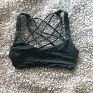 Green Lululemon Sports Bra